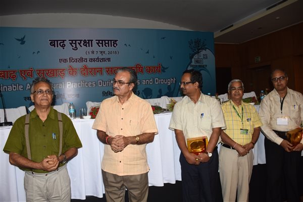 State Level Workshop on Sustainable Agricultural Practices during Floods and Drought :04-06-2015