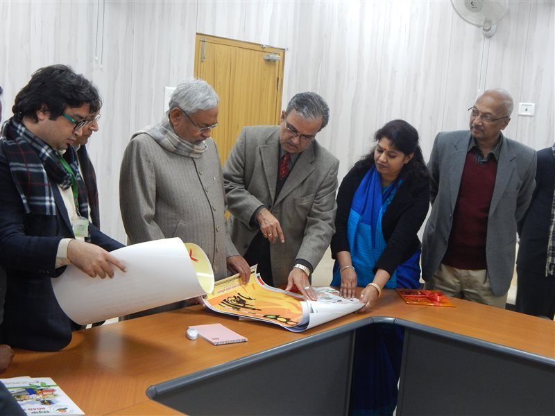 BSDMA Calendar Released by Honourable Chief Minister Of Bihar Shri.Nitish Kumar.Patna(Bihar) 22-01-2016.